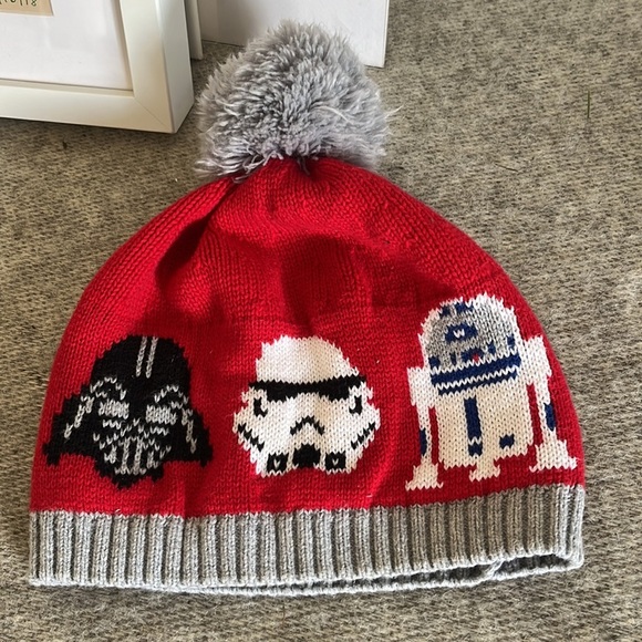 Hanna Andersson and Star Wars kids knit winter hat - Picture 2 of 5